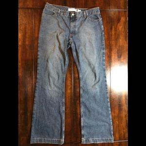 GAP LONG AND LEAN JEANS